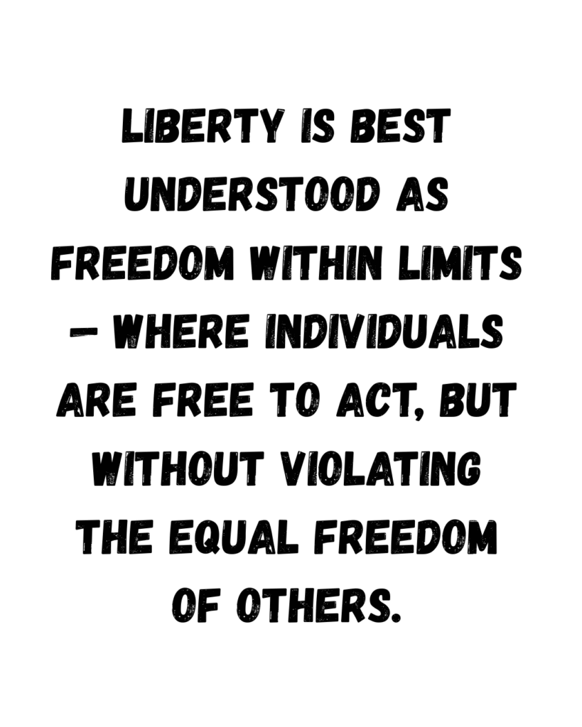 negative and positive liberty class 11